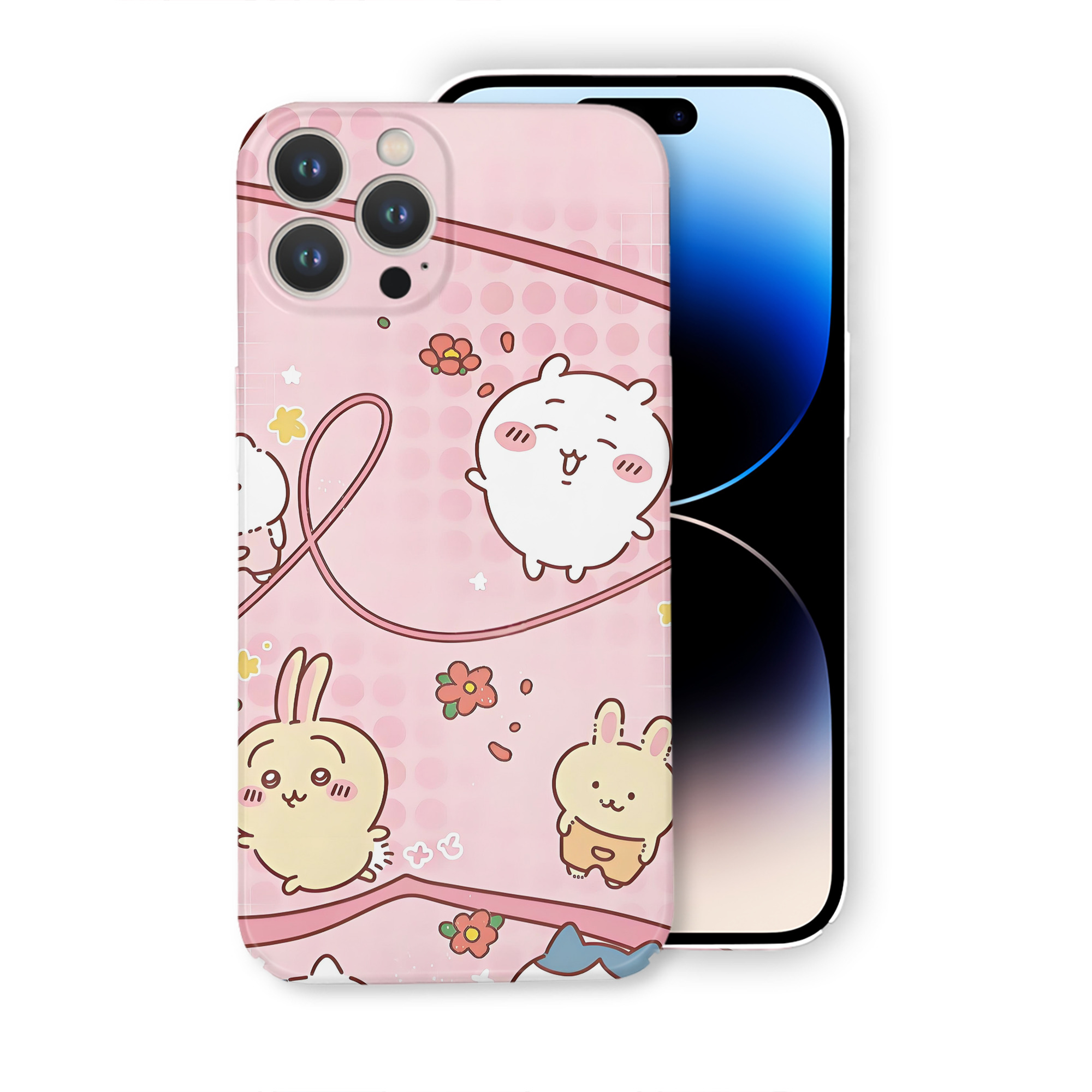（画像用） ちいかわ Chii-kawa 【iPhone 14シリーズ対応】ハードケース
